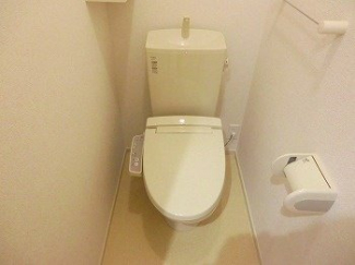 トイレもきれいです