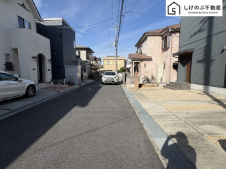 前面道路です。