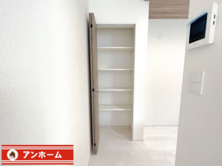 大きなスペースがあり、収納には困りません