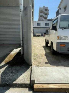 東側境界付近の写真です