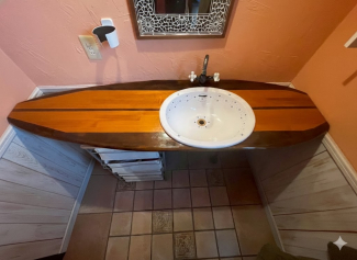 【独立洗面台】