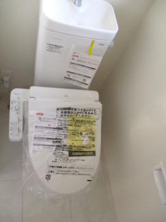 １階、２階共にトイレがついています、機能も充実しています