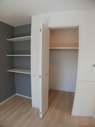 ちょっとした収納スペースも充実しています