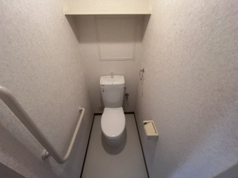 シンプルで使いやすいトイレです