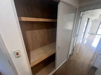 大きなスペースがあり、収納には困りません