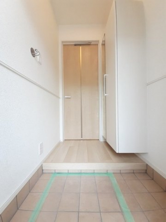 きれいな玄関です