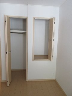 たっぷりとした収納スペースです