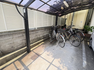 バイクも置けます