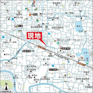 松山市福音寺町の売地の画像