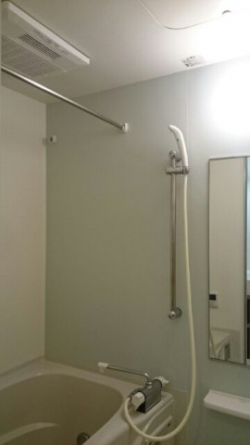 日々の疲れを癒すお風呂付です