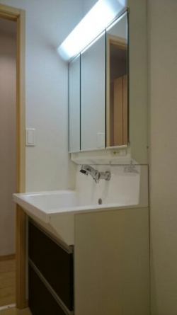 脱衣スペースもあります