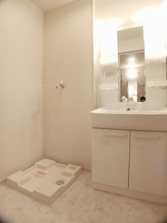 広い洗面スペース