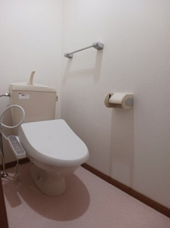 落ち着いたトイレです