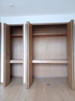 大きなスペースがあり、収納には困りません