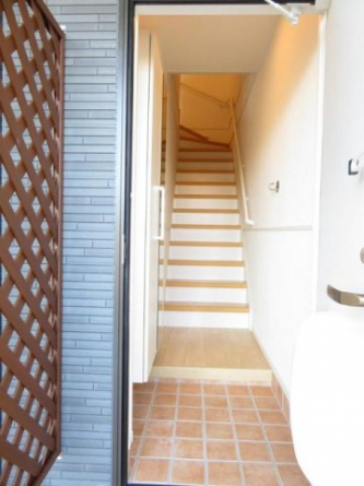 ゆったりとした玄関です