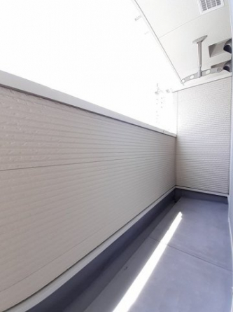 陽当たり良好なバルコニーです