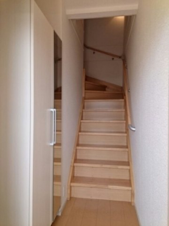 毎日通る玄関はこちらです