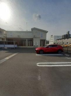 駐車場に車を止められます