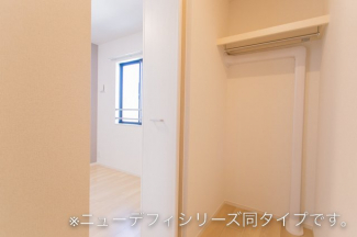 たっぷりとした収納スペースです