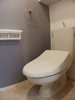 清潔感のあるトイレです