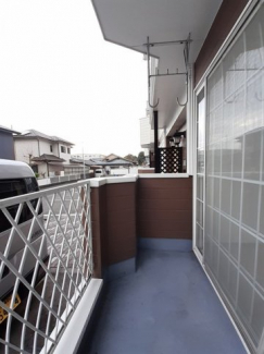 バルコニーがあります