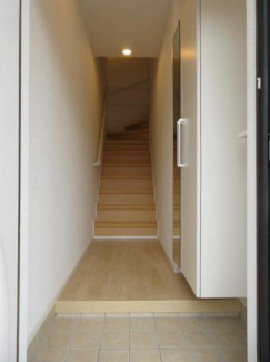 シンプルで使いやすい玄関です