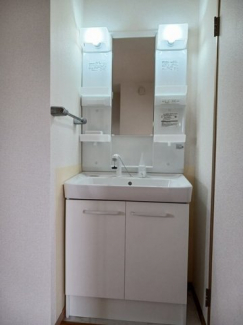 脱衣スペースもあります