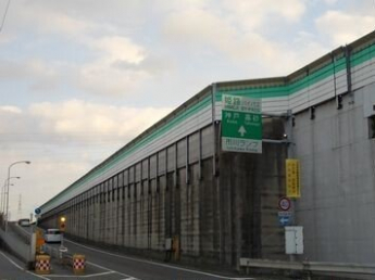 姫路バイパス市川インターまで1700m