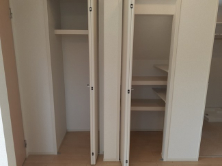 大きなスペースがあり、収納には困りません