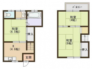 本宮二丁目貸家の画像