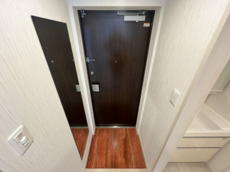 ゆったりとした玄関です