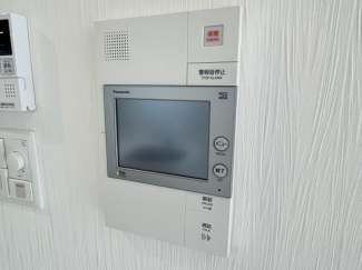 モニター付きインターホンです