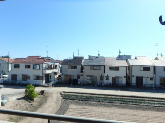 バルコニーからの景色です