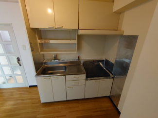 2口コンロ付いています