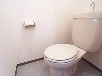 トイレも白くてキレイ☆