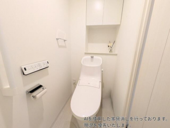 ＡＩの使用した家具消しを行っています。現況を優先いたします。