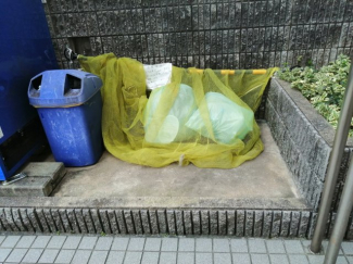 敷地内には専用ゴミ置き場があります。