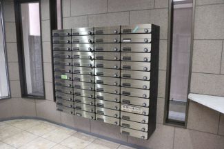 郵便受けです。建物内にありますので雨風で濡れる心配がありません。