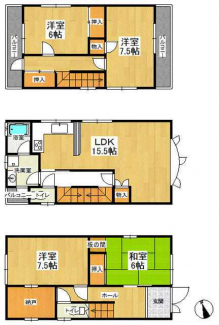 大津市馬場３丁目の中古一戸建ての画像