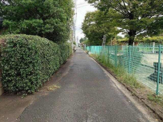 目の前に公園あり