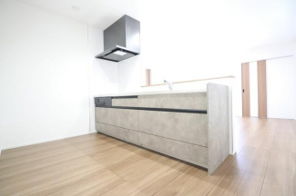 【施工例】キッチンはクリナップのステディア。食洗機が標準でつ