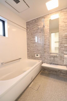 【施工例】１日の疲れを癒すお風呂。ゆっくり足を延ばして浸かる