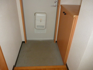 清潔感のある玄関です