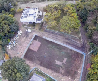 敷地空撮別角度