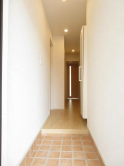 ゆったりとした玄関です