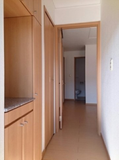 シンプルで使いやすい玄関です