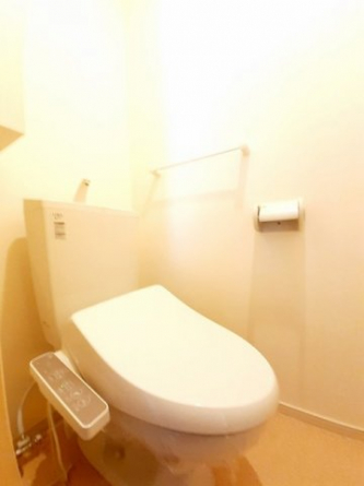 コンパクトで使いやすいトイレです