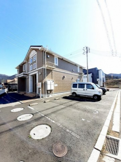 駐車場に車を止められます