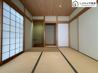 あると嬉しい、１階の和室です。客間やお子様の遊び場として最適です。