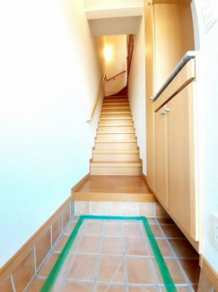 きれいな玄関です